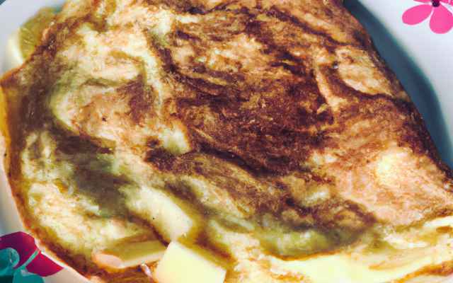 Goûter d'omelette  aux Pommes