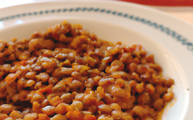 Lentilles aux épices