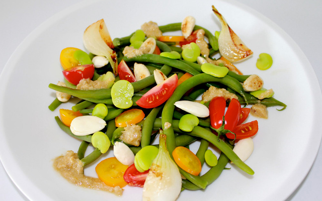 Salade folle de printemps