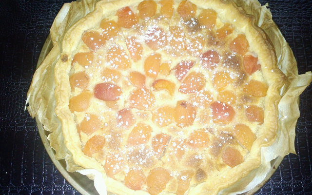 Tarte à l'abricot maison