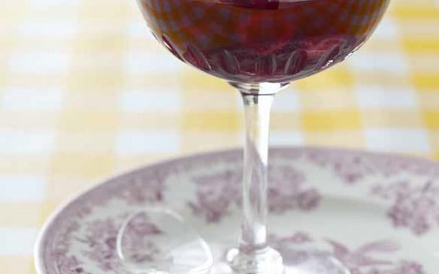 Soupe de cerises aux épices