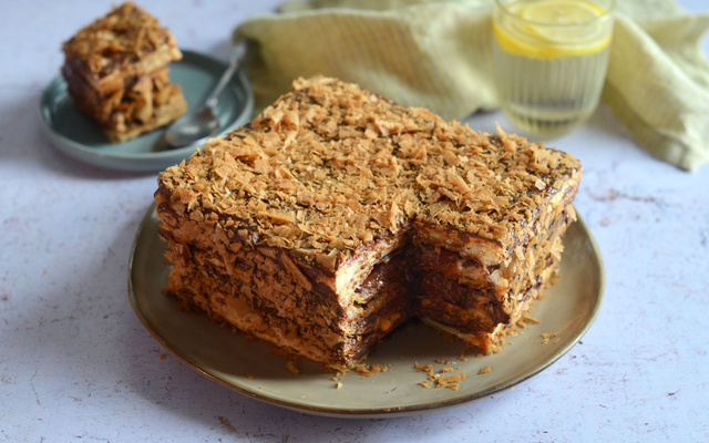Millefeuille express à partager