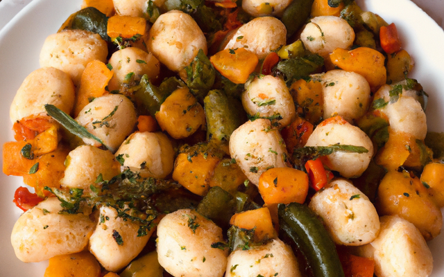Gnocchis aux légumes et aux épices