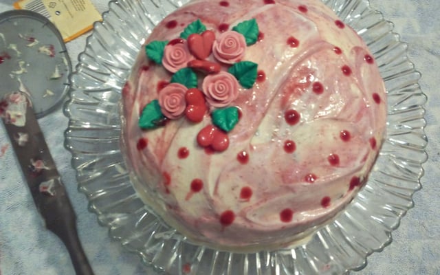 Gâteau rouge velours