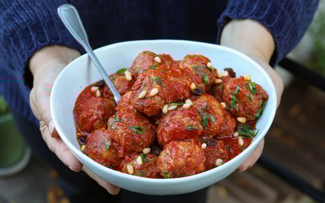 Polpette napolitaines (boulettes de viande)