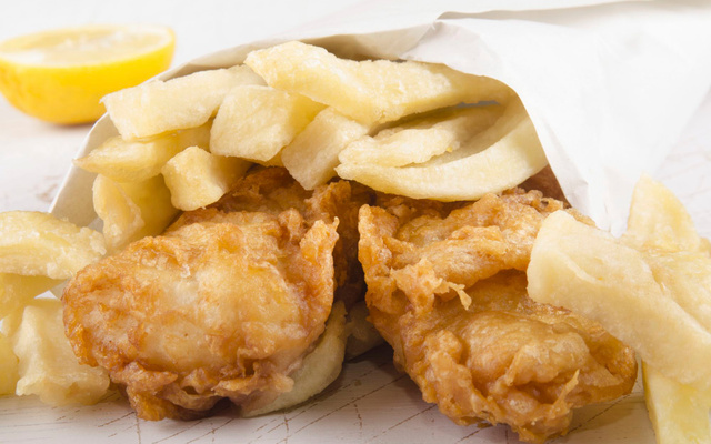 Fish and chips maison