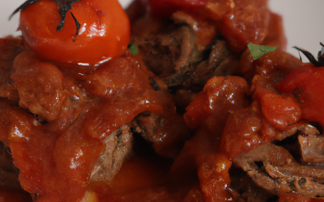 Sauce tomate au bouilli de bœuf