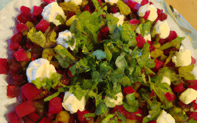 Salade de betterave à la framboise