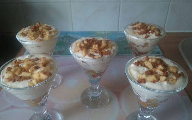 Tiramisu pomme et spéculoos