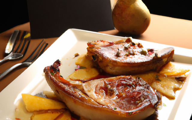 Côtes de porc à l'instar de Herve