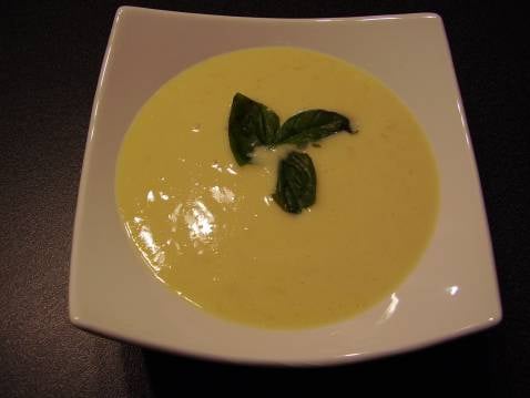 Velouté de courge à la vanille