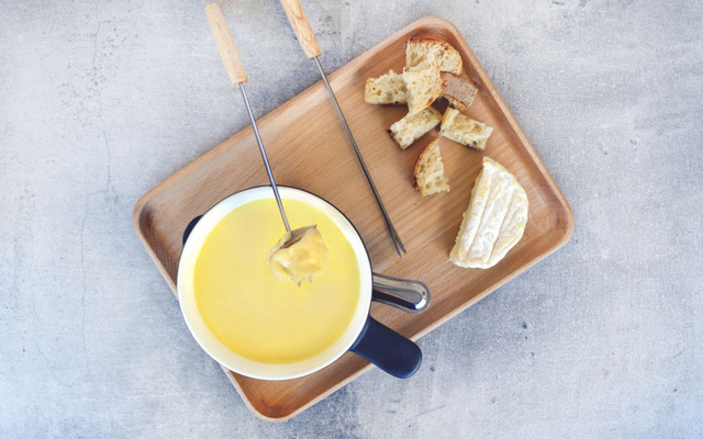 Fondue au Saint-Marcellin