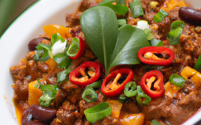Chili con carne, un plat complet exotique