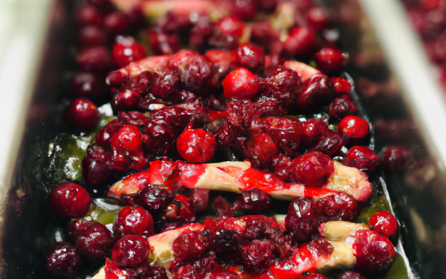 Pintade aux cranberries