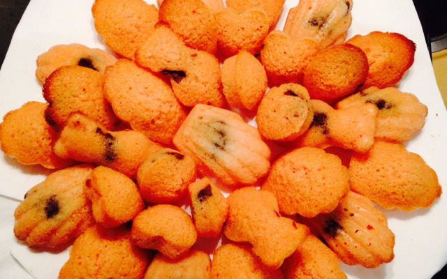 Madeleines au Nutella