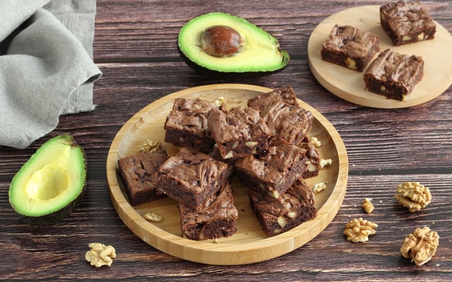 Brownies à l'avocat et chocolat