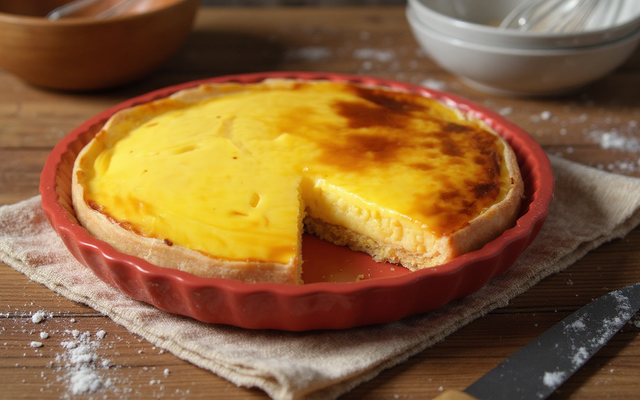 Flan aux œufs maison