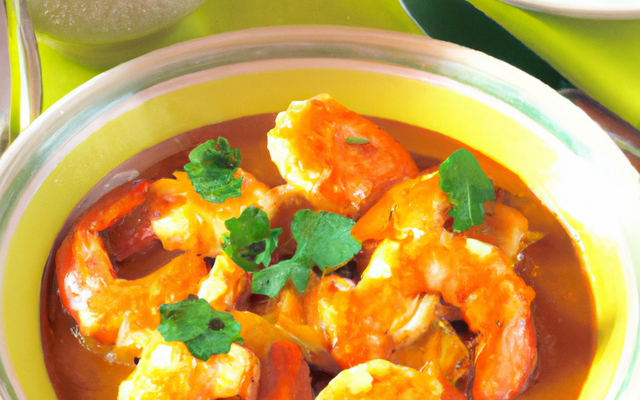 Curry de crevettes au Companion
