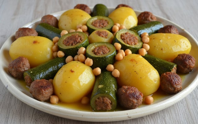 Dolma algérienne (Légumes farcis)