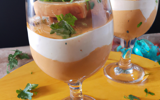 Verrine PDT sauce vache qui rit