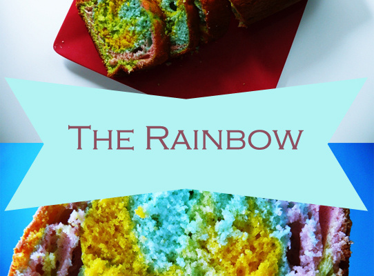 Rainbow cake au yaourt