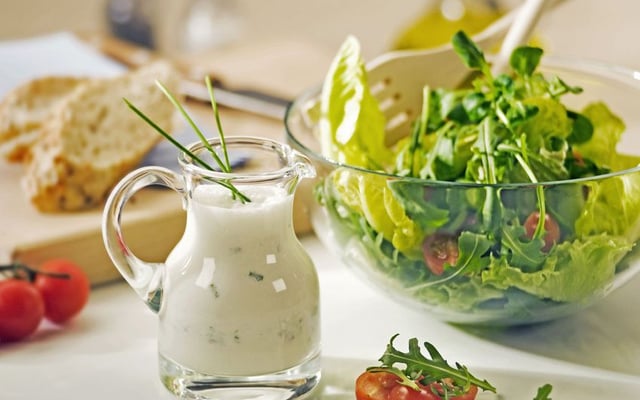 Sauce crudités et ciboulette