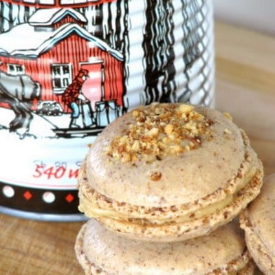 Macarons 'Fait au Québec !' ou Arable, pralin & praliné