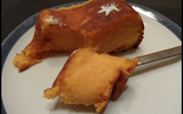 Gâteau de patates douces et ananas