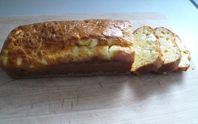 Cake féta et basilic