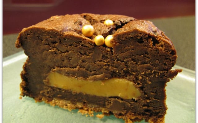 Fondants à la crème de marrons et à l'orange