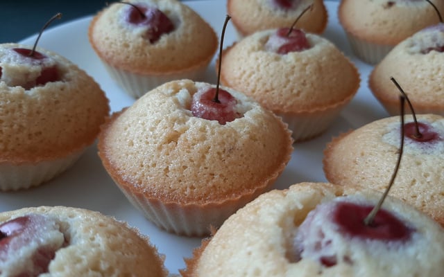 Mini-moelleux à la cerise