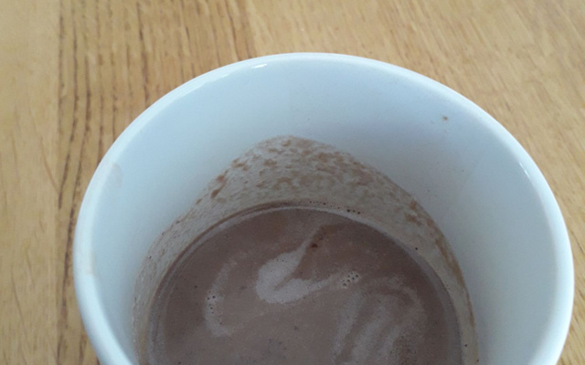Chocolat chaud au Nutella