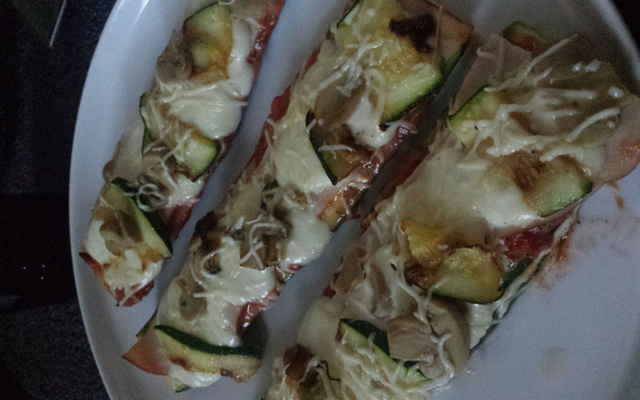 Courgettes Pizz'