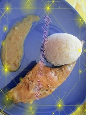 Lapin à la moutarde et pain d'épices