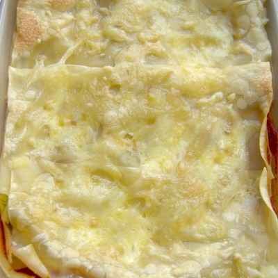 Lasagnes aux poireaux