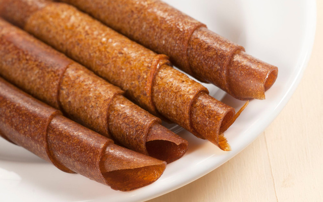 Rouleau de fruits séchés