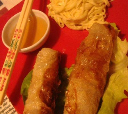 Nems au bœuf et au porc