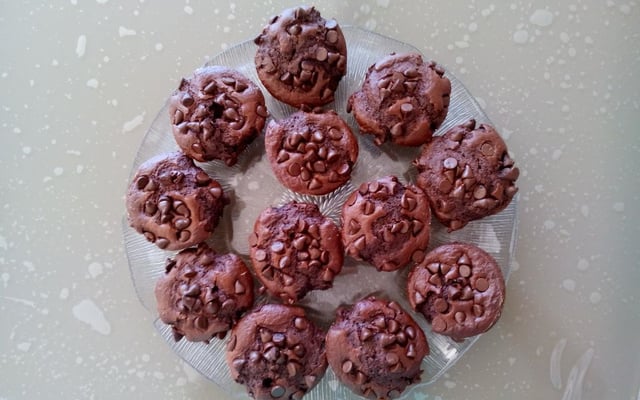Muffins aux pépites de chocolat