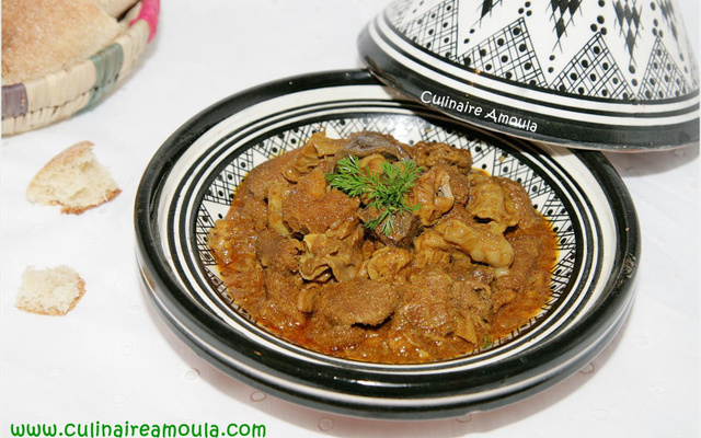 Tripes d'agneau aux épices