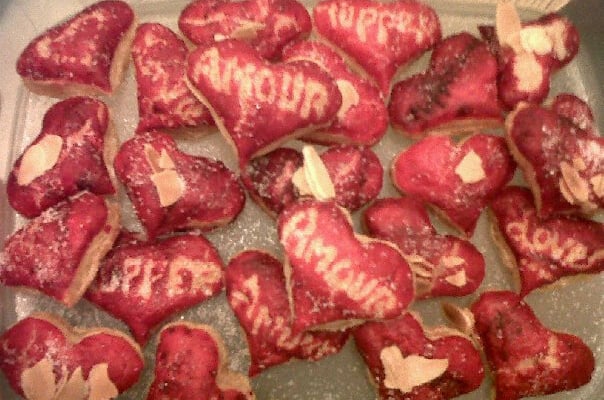 Cœur de la st valentin