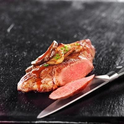 Filet d'omble chevalier à la crème de pleurote