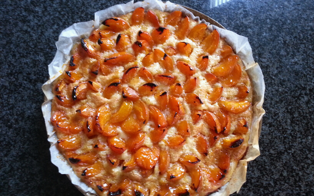 Tarte aux abricots à la crème d'amandes