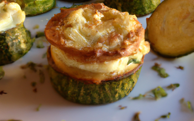 Mini-cake de courgettes au chèvre