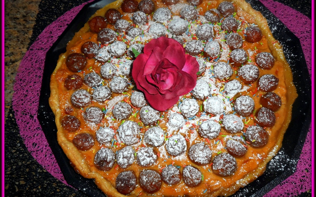Tarte aux reines claudes