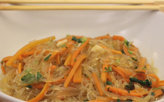 Carottes sautées aux vermicelles