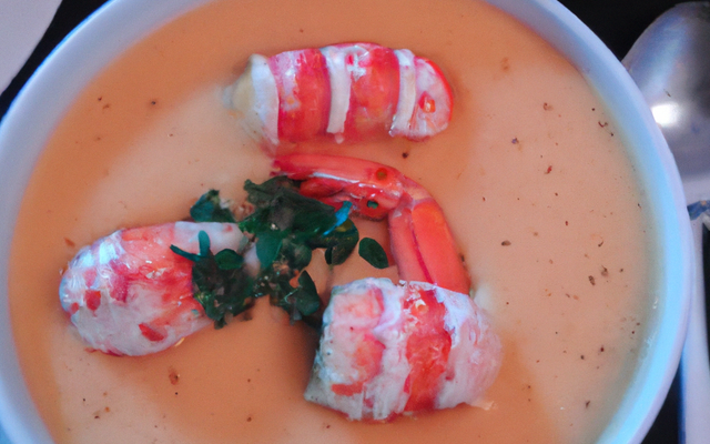 Bisque de homard au thermomix maison