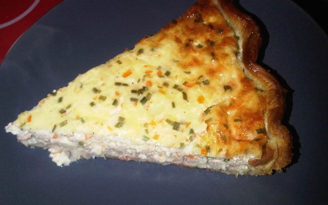 Quiche au surimi