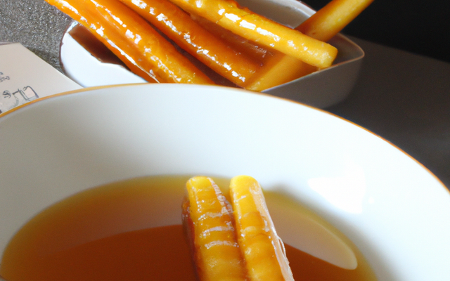 Aiguillettes au miel