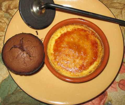 Crème brûlée à la vanille de chef Damien