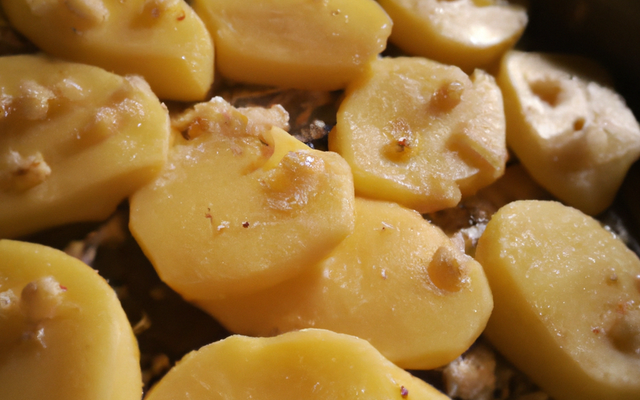 Pommes de terre à la thoïonade